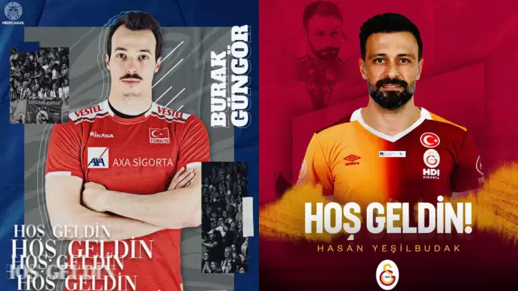 Efeler Ligi'nde Fenerbahçe ve Galatasaray kaptanları değişti!