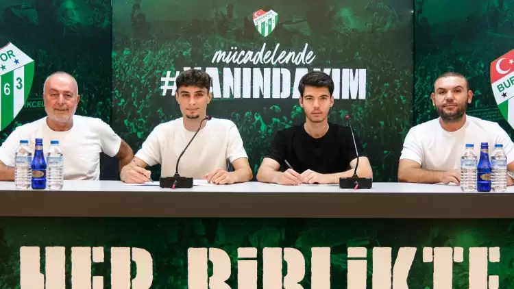 Bursaspor'da iki yeni imza! Transfer...