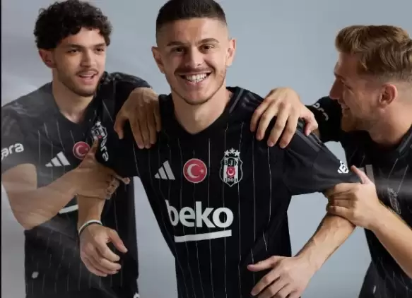 Beşiktaş yeni sezon deplasman formasını tanıttı