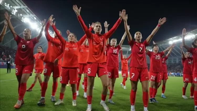 A Milli Kadın Futbol Takımı play-off'larda mücadele etmeye hak kazandı!