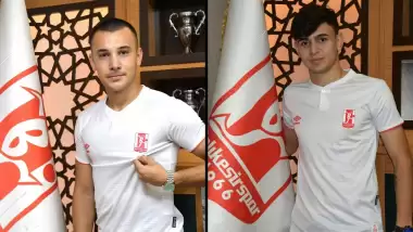 Celal Emir Dede ve Ali Karakaya Balıkesirspor'da