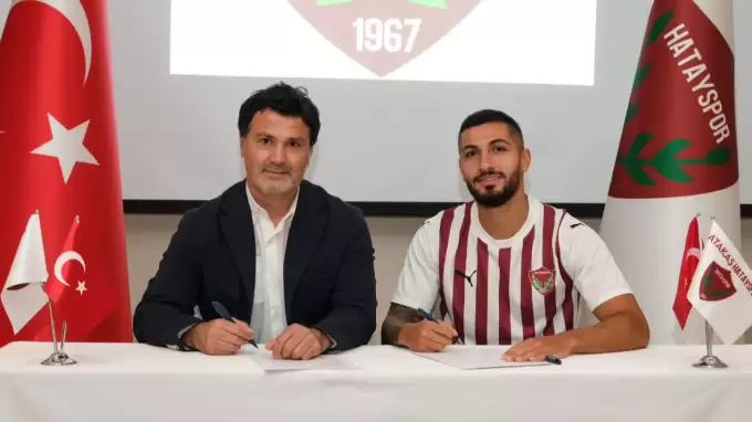 Hatayspor kaptan ile yola devam dedi!