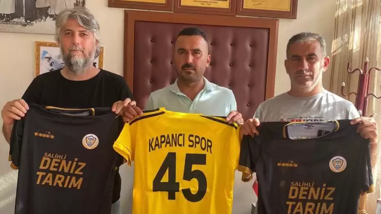 Salihli Kapancıspor'da yeni teknik direktör belli oldu