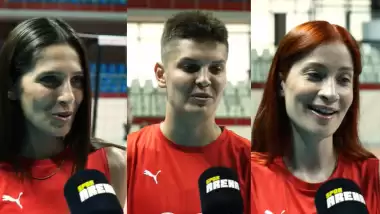 Tuğba, Ebrar ve Derya'dan olimpiyat sözleri