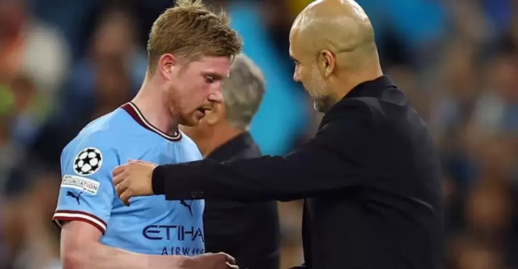 Kevin De Bruyne, Manchester City'den ayrılacak mı? Pep Guardiola açıkladı