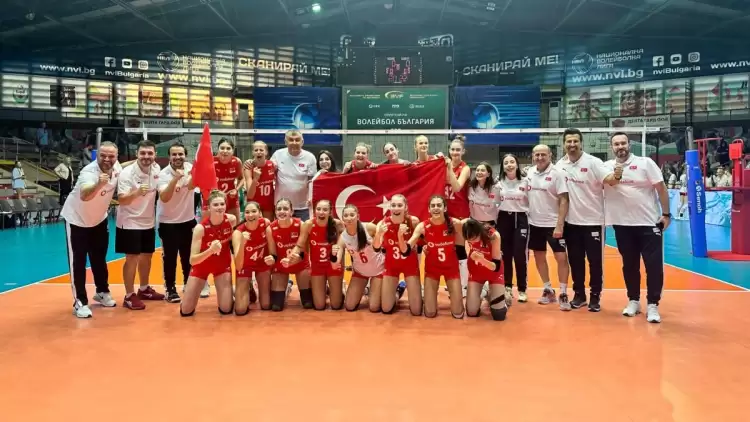 16 Yaş Altı Milli Kadın Voleybol Takımı, Balkan şampiyonu oldu