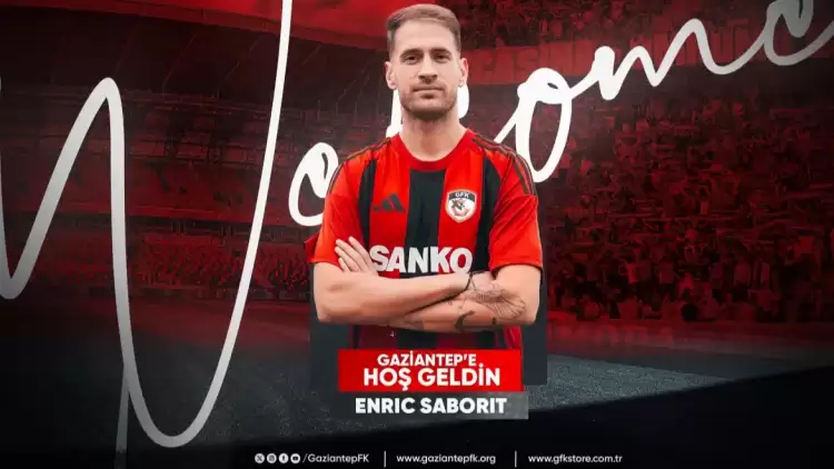 Enric Saborit resmen Gaziantep FK'da!