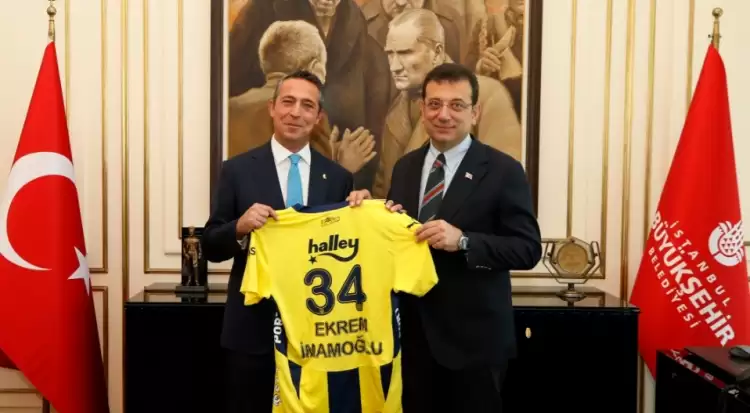 Fenerbahçe'den İBB Başkanı Ekrem İmamoğlu'na ziyaret