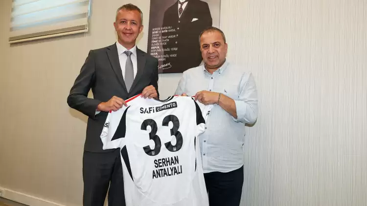 Beşiktaş'tan TBF Genel Sekreteri Serhan Antalyalı'ya ziyaret