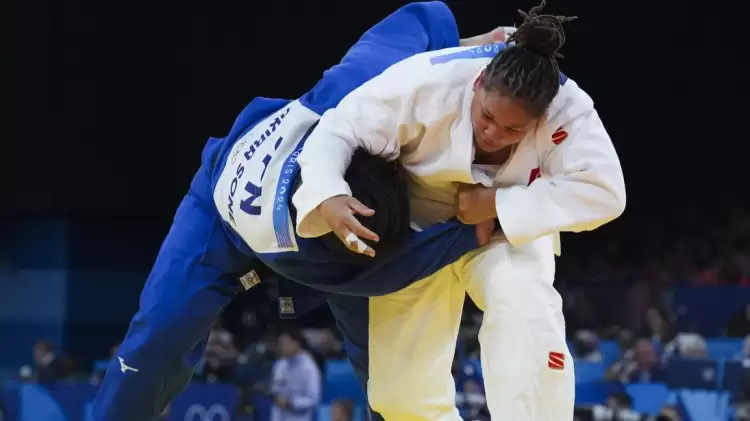 Judoda milli sporcu Kayra Özdemir yarı finale yükseldi