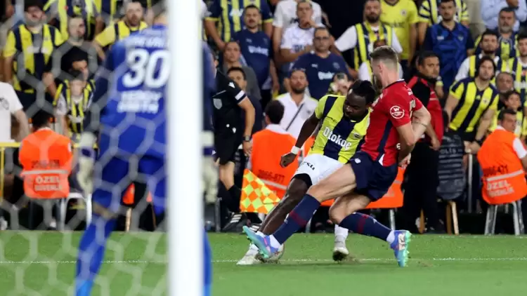 Fenerbahçe'de Lille maçı sonrası ilginç istatistik