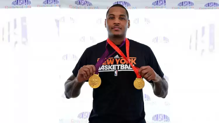 Carmelo Anthony'den olimpiyat ve NBA şampiyonluğu kıyası 