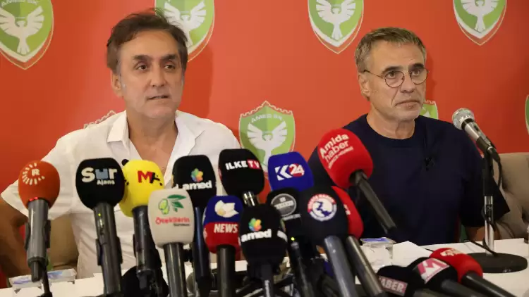 Amedspor Teknik Direktörü Ersun Yanal: "4-5 hafta sabır istiyoruz"