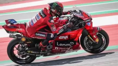 MotoGP'de sezonun 11. yarışı Francesco Bagnaia'ın!