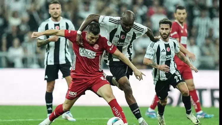 Kara Kartal, Dolmabahçe'de 3 puana uçtu! (ÖZET) Beşiktaş - Antalyaspor: 4-2 