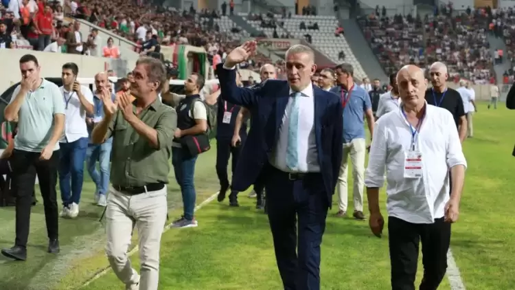 TFF Başkanı İbrahim Hacıosmanoğlu Amedspor taraftarı arasında maç izledi