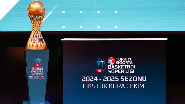 Basketbol Süper Ligi'nde 2024-2025 sezonu fikstür çekimi yapıldı! İşte ilk hafta maçları