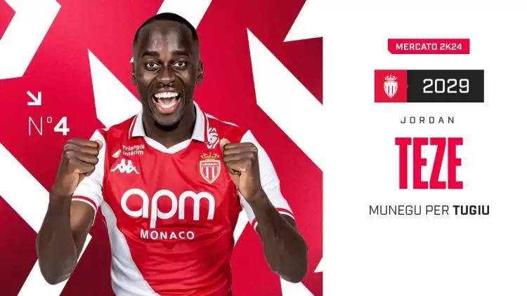 Monaco sağ bek Jordan Teze ile anlaştı!