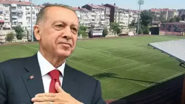 Cumhurbaşkanı Erdoğan'dan stadyum müjdesi! Türk futbolunun kilometre taşı...