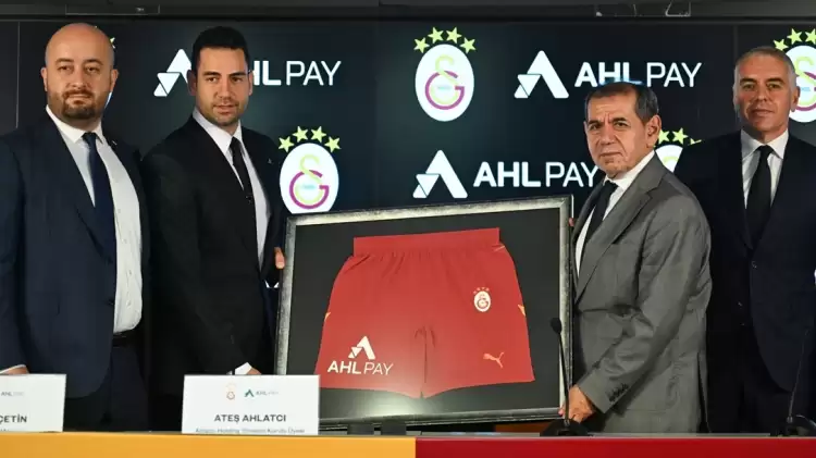 Galatasaray ile AHL Pay arasında sponsorluk anlaşması imzalandı