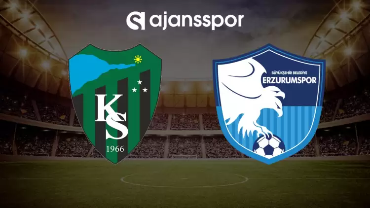 CANLI| Kocaelispor - Erzurumspor FK maçını canlı izle (Maç linki)