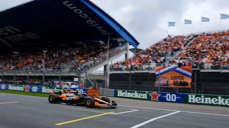 Hollanda GP sıralama turunda Verstappen'e şok! Norris pole'de