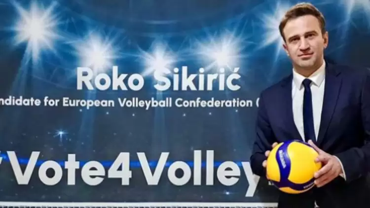 Avrupa Voleybol Konferderasyonu'nun yeni başkanı Roko Sikiric oldu