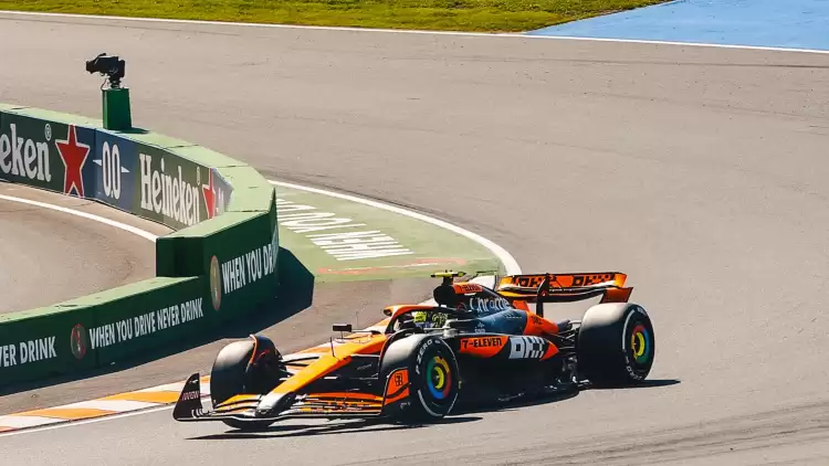 Norris, Hollanda'da uçuşa geçti! Verstappen'in Zandvoort hegemonyası sona erdi