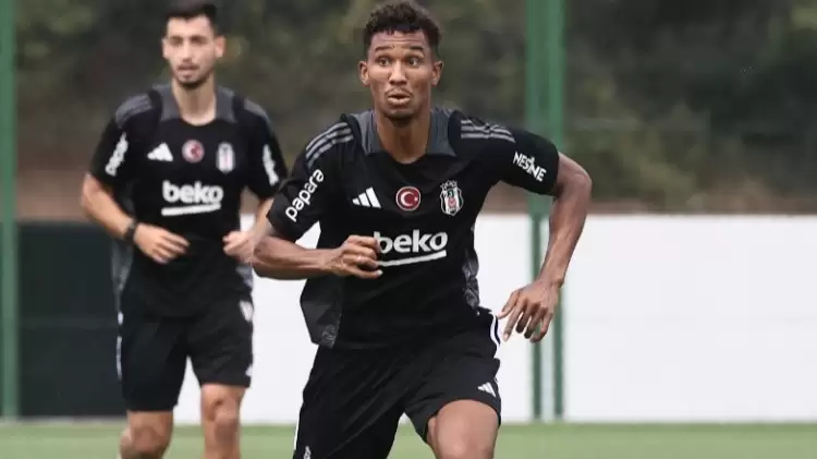 Beşiktaş'ta yeni transfer Felix Uduokhai ilk antrenmanına çıktı