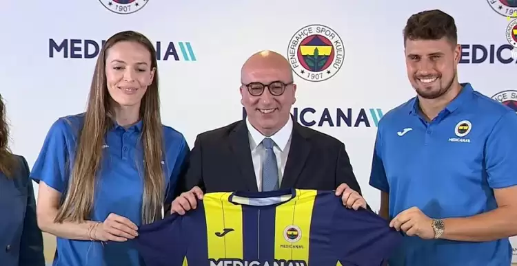 Fenerbahçe'de voleybol takımlarının isim ve sağlık sponsoru Medicana oldu