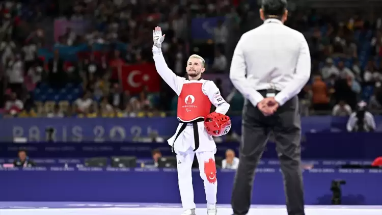 Para tekvando erkekler K44 58 kiloda Ali Can Özcan finalde!