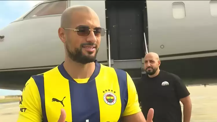 Fenerbahçe'nin yeni transferi Sofyan Amrabat İstanbul'da!