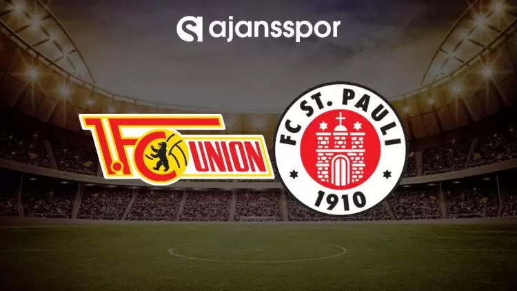 Union Berlin - St. Pauli maçının canlı yayın bilgisi ve maç linki