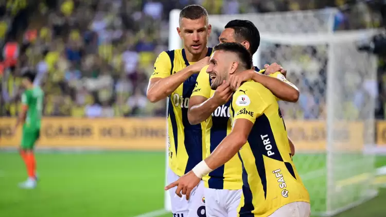 Fenerbahçe, Kadıköy'de Alanyaspor'u devirdi!