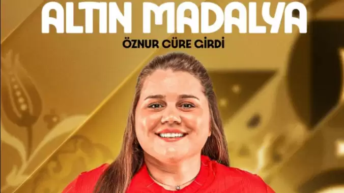 Öznur Cüre Girdi olimpiyat şampiyonu!