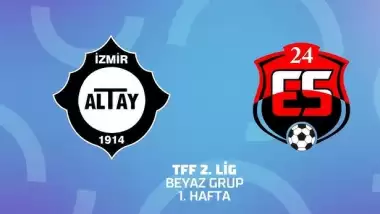 CANLI | Altay – Anagold 24 Erzincan Spor