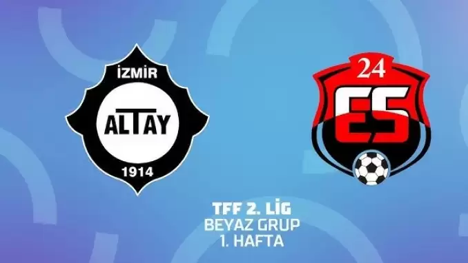 CANLI | Altay – Anagold 24 Erzincan Spor