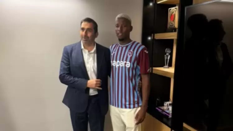 Trabzonspor’da Simon Banza imzayı attı