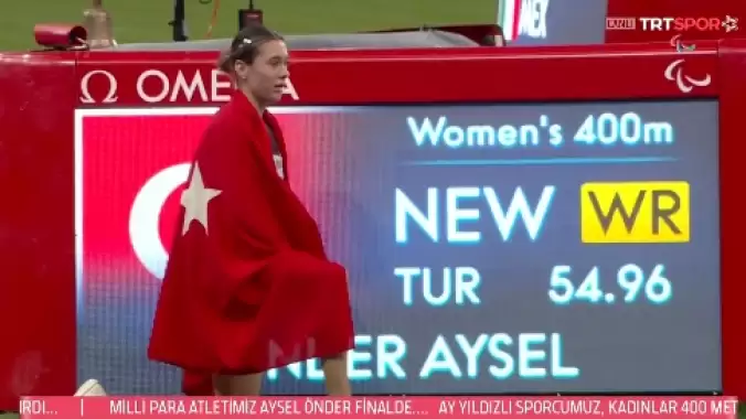 Aysel Önder dünya rekoruyla finalde!