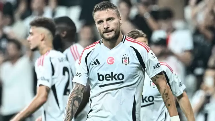 Beşiktaş'ta Ciro Immobile'den "kırmızı kart görmeliydi" yorumlarına cevap