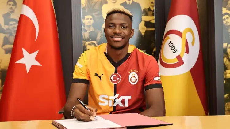 Galatasaray dev transferi resmen açıkladı! İşte Osimhen'in maliyeti