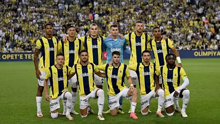 Fenerbahçe'nin UEFA Avrupa Ligi kadrosu belli oldu! 4 oyuncu yok