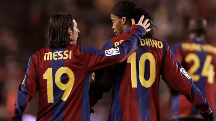 Ronaldinho'dan Messi itirafı: "Asla unutmayacağım"