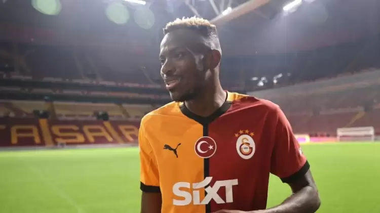 Bundesliga yıldızı Osimhen'den Galatasaray forması istedi!