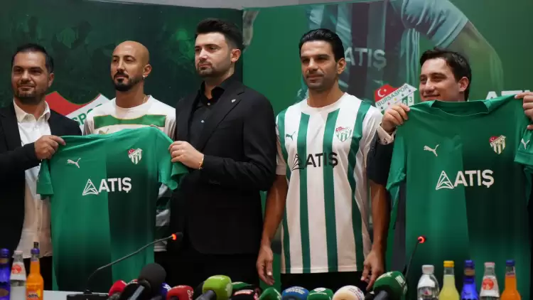 Bursaspor'un forma göğüs sponsoru Atış Grup oldu