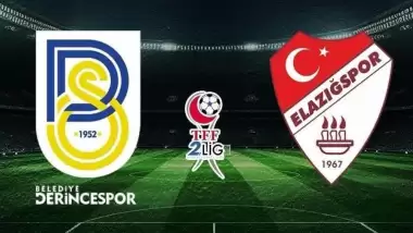 CANLI - Belediye Derincespor - Elazığspor