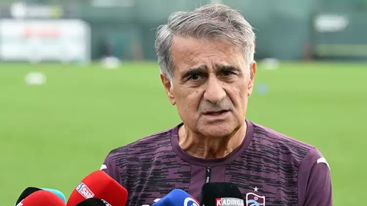 Trabzonspor'da Şenol Güneş, basının karşısına çıkıyor