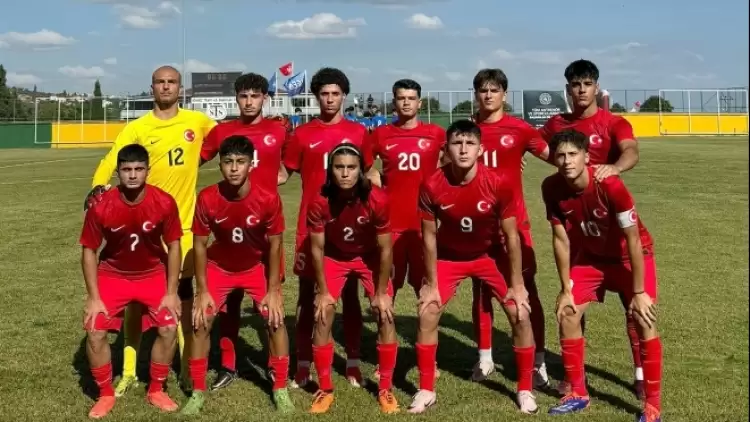 Türkiye U17 Futbol Takımı, Azerbaycan'ı 4-0 yendi