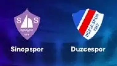 CANLI | Sinopspor - Düzcespor