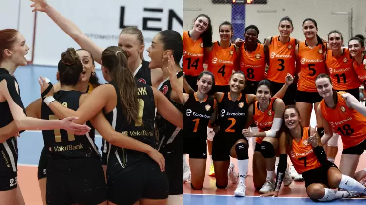 Kuşadası Voleybol Turnuvası'nda ilk günün galipleri Eczacıbaşı ve VakıfBank